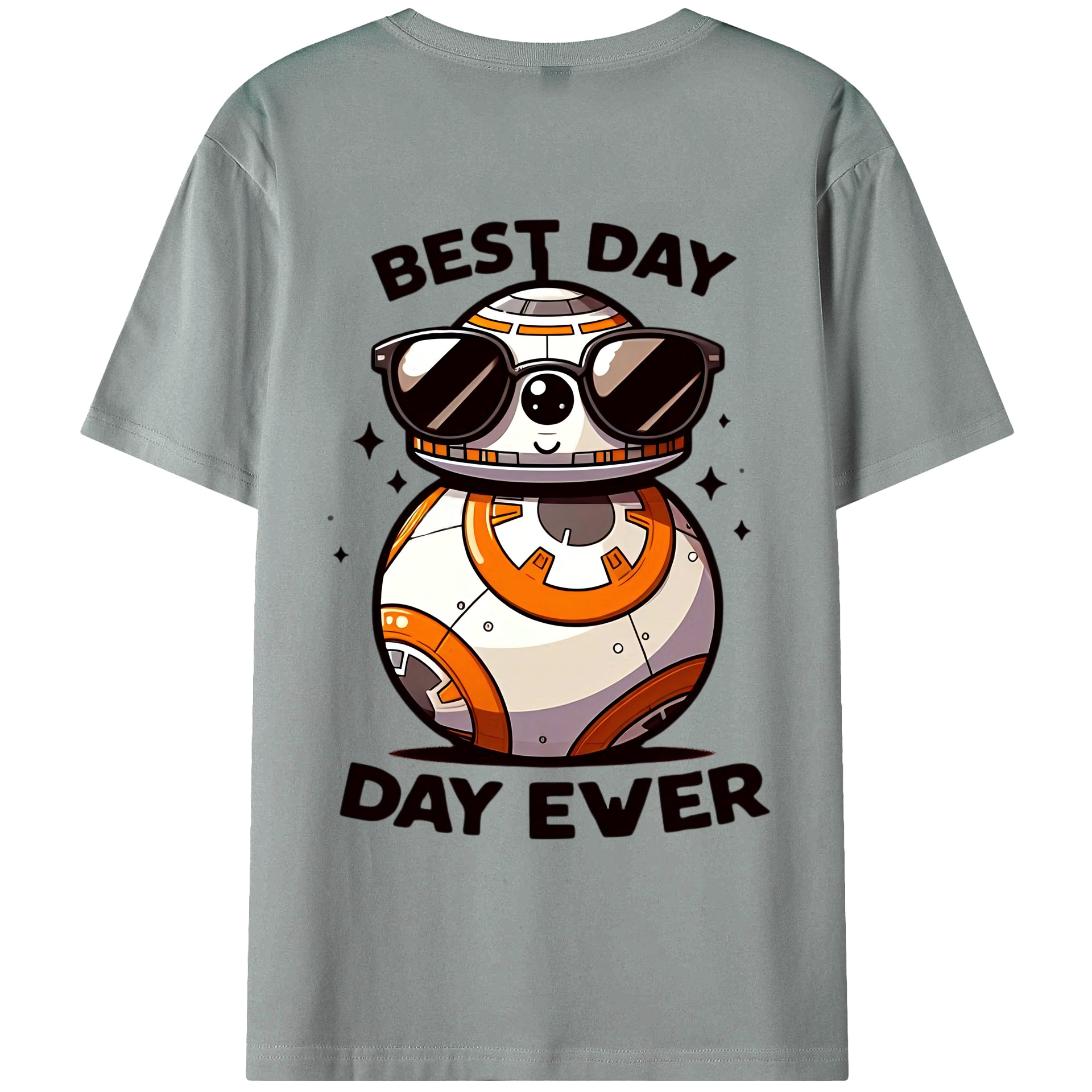 （画像用） スター・ウォーズ Star Wars 綿100％ メンズ半袖Tシャツ（バックプリント） 通気性